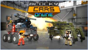 Blocky Cars Online for PC Screenshot