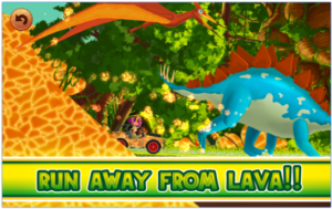Fun Kid Racing Dinosaurs World for PC Screenshot