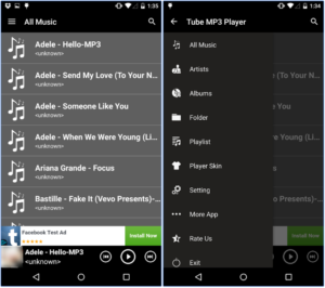 Tube MP3 Player Music for PC Screenshot