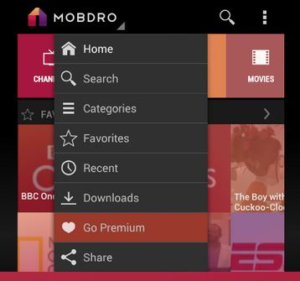 Mobdro for PC Screenshot